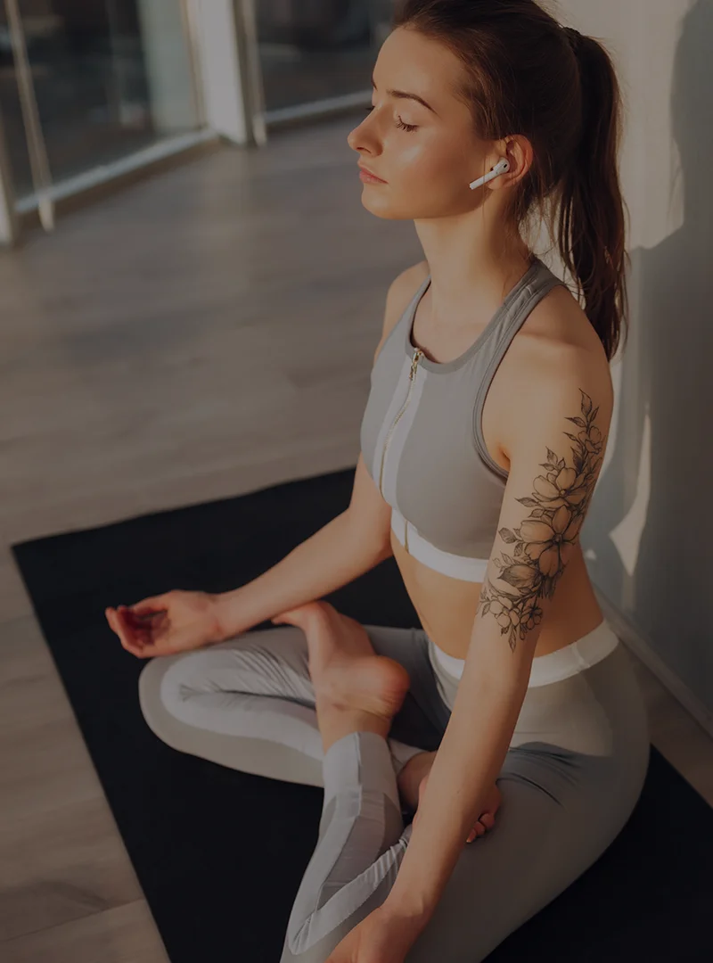 Meditative practices to connect with your inner self.