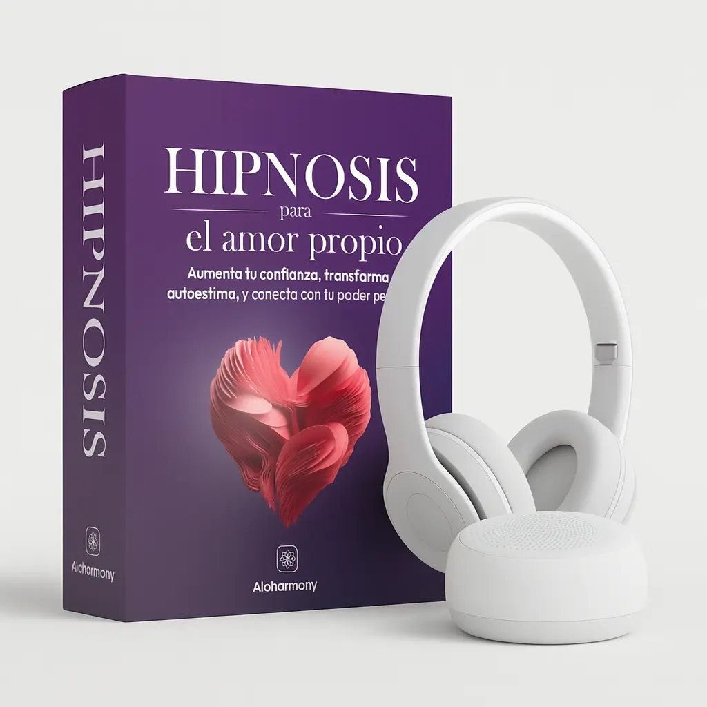Mockup del audio Hipnosis para el Amor Propio